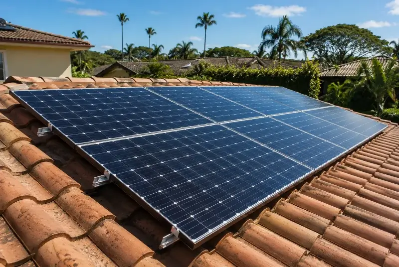 Installation de panneaux solaires à Heyrieux